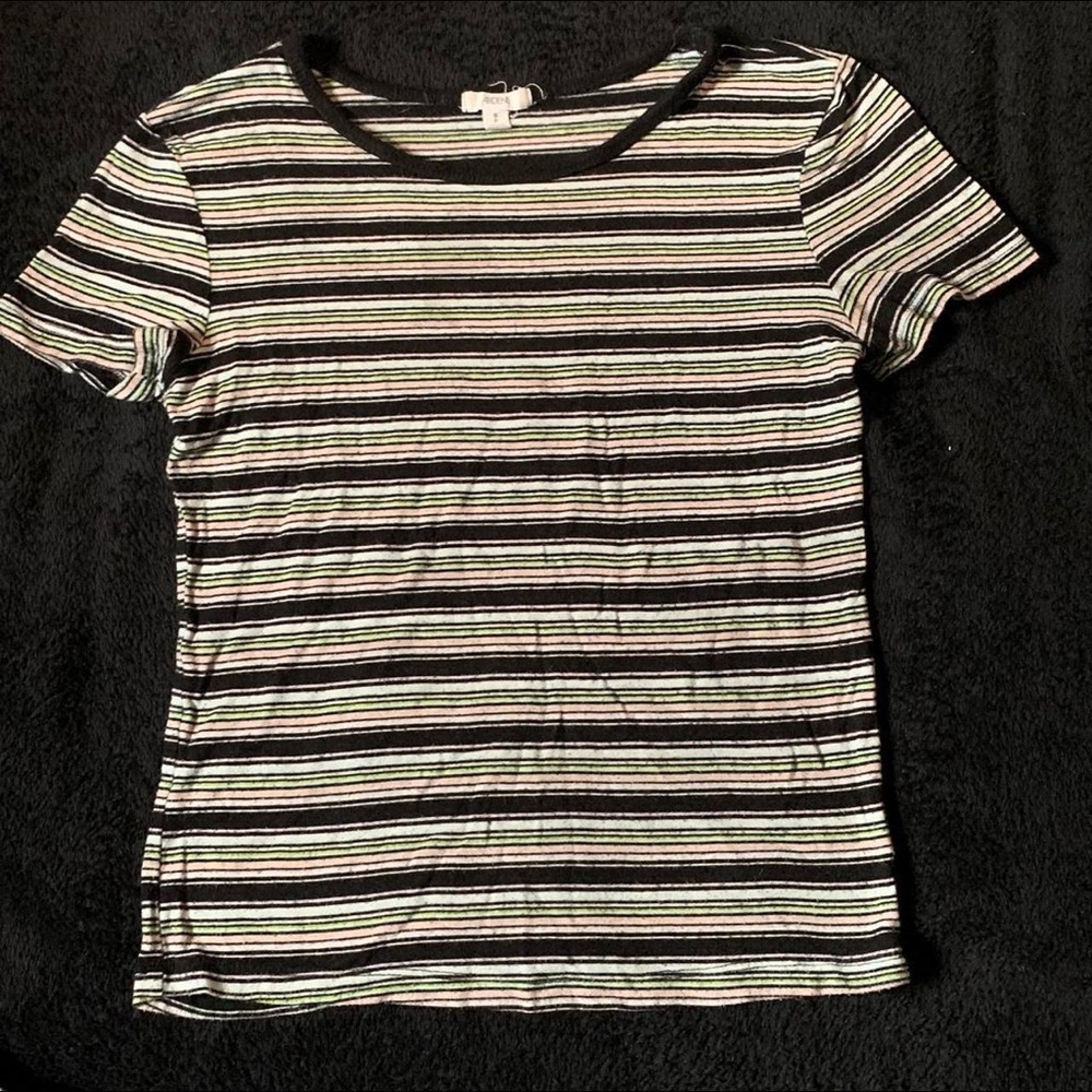 Classic Striped Multicolor Tee